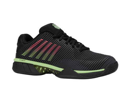 K-Swiss Hypercourt Express 2 Black/Soft Neon Green/Neon Lava