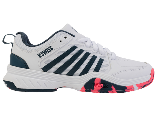 K-Swiss Court Express 2 White/Stargazer/Neon Blaze
