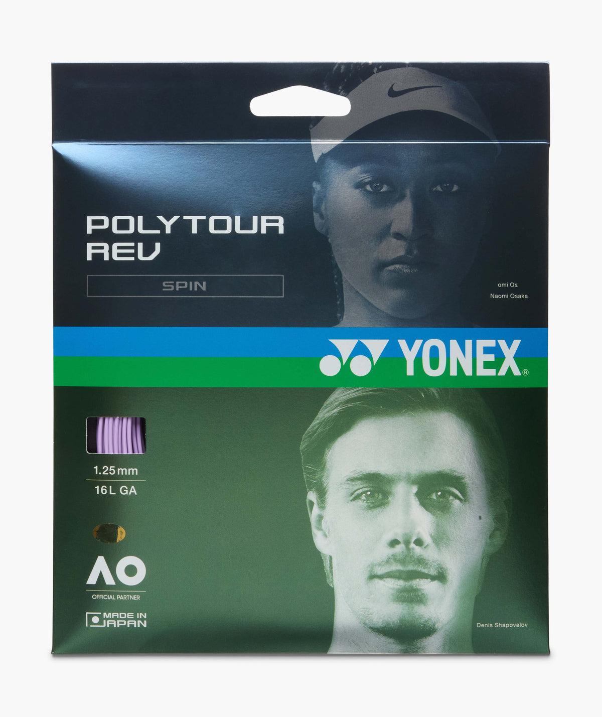 Yonex Poly Tour Rev Spin Lila